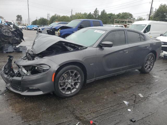 2C3CDXJGXJH148132 - 2018 DODGE CHARGER GT BLACK photo 1