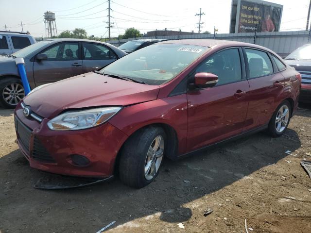 1FADP3F22DL343474 - 2013 FORD FOCUS SE RED photo 1