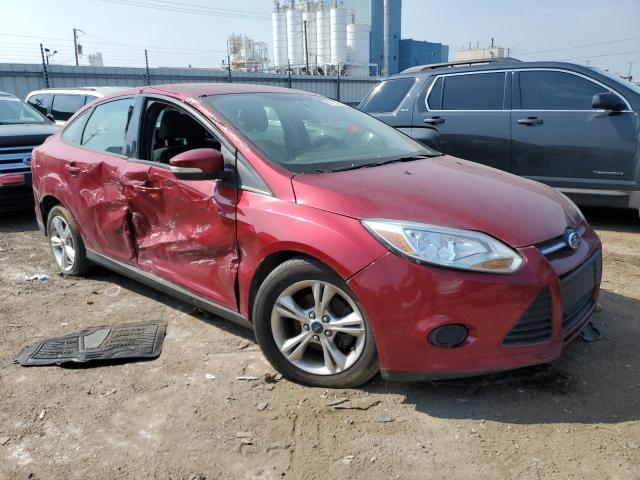 1FADP3F22DL343474 - 2013 FORD FOCUS SE RED photo 4