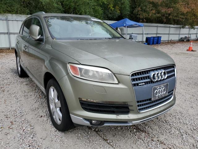 WA1AV74L87D011148 - 2007 AUDI Q7 4.2 QUATTRO GREEN photo 1