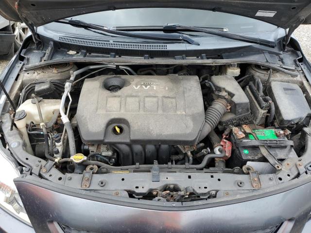 1NXBU40E19Z108712 - 2009 TOYOTA COROLLA BASE GRAY photo 11