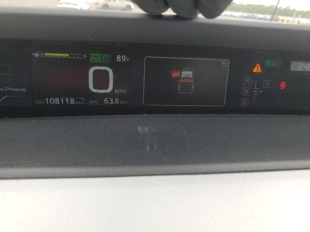 JTDKARFP6J3081441 - 2018 TOYOTA PRIUS PRIM ვერცხლისფერი ფოტო 9