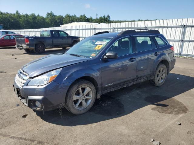 4S4BRBAC0E3285397 - 2014 SUBARU OUTBACK 2.5I BLUE photo 1