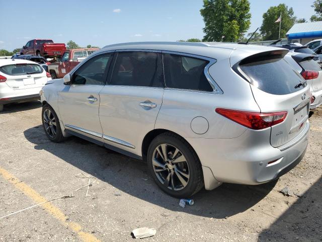 5N1AL0MN2EC545815 - 2014 INFINITI QX60 SILVER photo 2