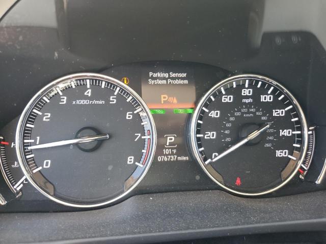 JH4KC1F9XGC001496 - 2016 ACURA RLX ADVANCE WHITE photo 9