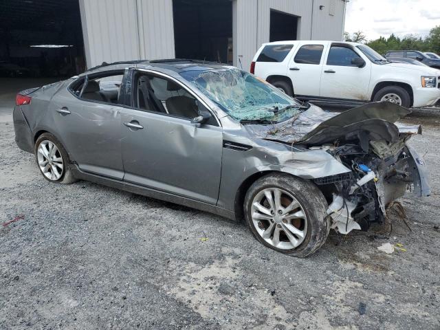 5XXGN4A72DG242232 - 2013 KIA OPTIMA EX GRAY photo 4