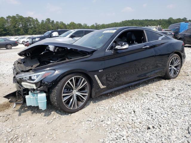 JN1EV7EK3JM341559 - 2018 INFINITI Q60 LUXE 300 BLACK photo 1