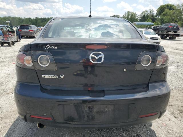 JM1BK32F781808339 - 2008 MAZDA 3 I BLACK photo 6