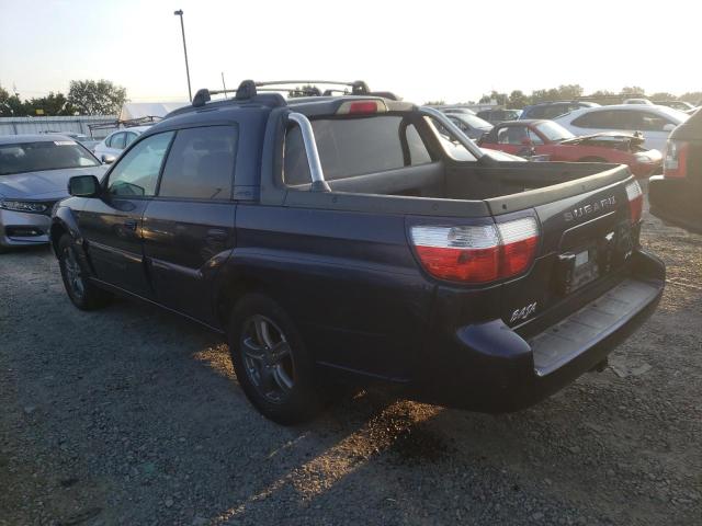 4S4BT63C055101666 - 2005 SUBARU BAJA TURBO BLUE photo 2