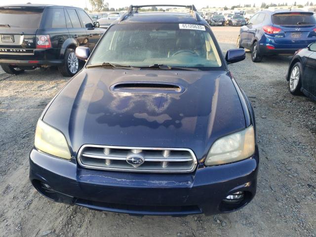 4S4BT63C055101666 - 2005 SUBARU BAJA TURBO BLUE photo 5