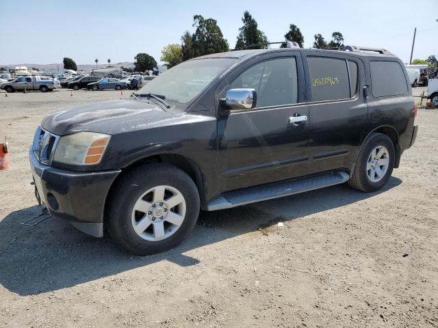 5N1AA08B54N723273 - 2004 NISSAN ARMADA SE BLACK photo 1