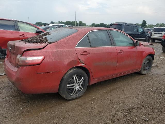 4T1BE46K87U062562 - 2007 TOYOTA CAMRY CE RED photo 3