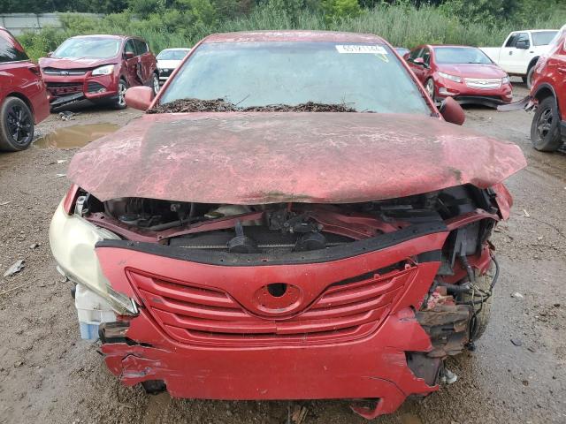 4T1BE46K87U062562 - 2007 TOYOTA CAMRY CE RED photo 5