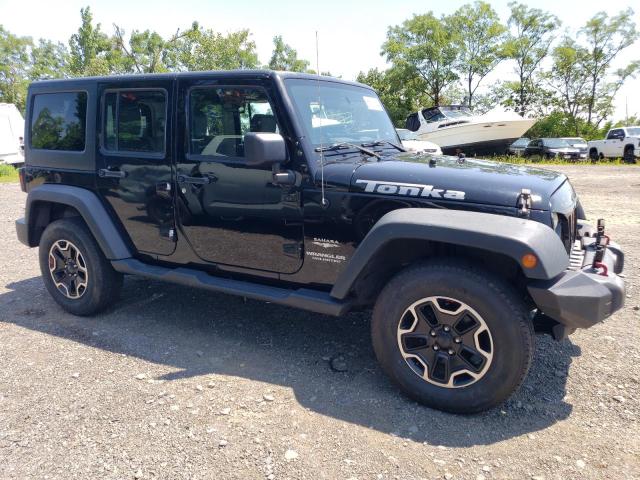 1J4GB39117L227223 - 2007 JEEP WRANGLER X BLACK photo 4