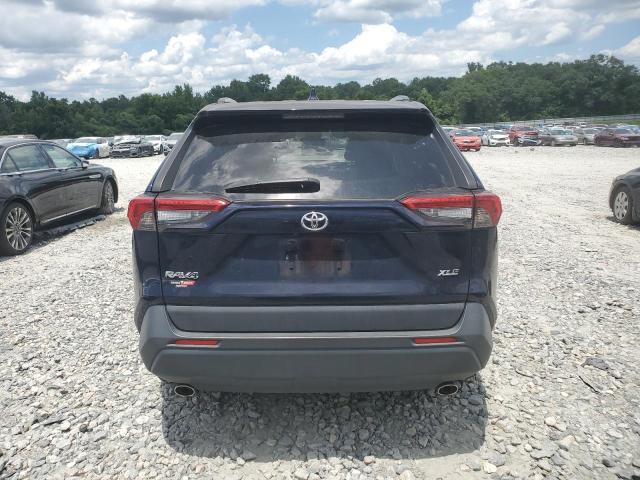 JTMW1RFV5MD074270 - 2021 TOYOTA RAV4 XLE BLUE photo 6