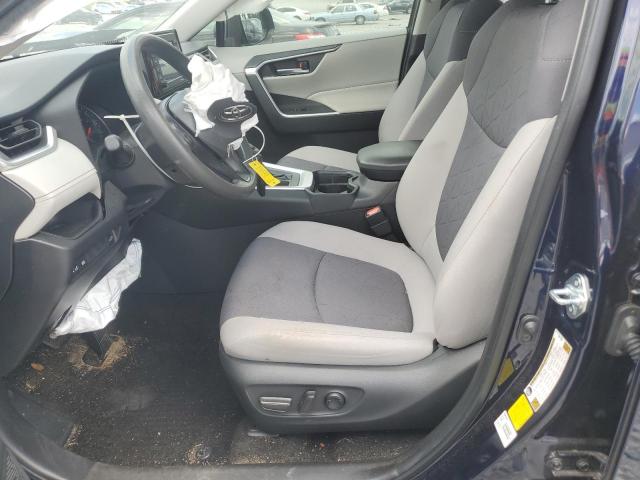 JTMW1RFV5MD074270 - 2021 TOYOTA RAV4 XLE BLUE photo 7
