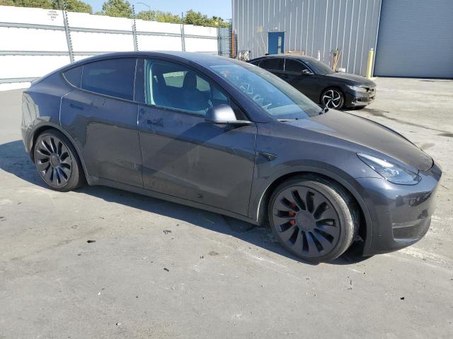 7SAYGDEF0RF093607 - 2024 TESLA MODEL Y 灰色 照片 4