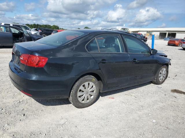 3VW1K7AJ9CM351681 - 2012 VOLKSWAGEN JETTA BASE BLACK photo 3