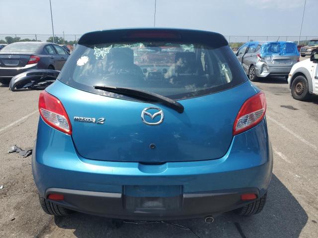 JM1DE1LY4C0150109 - 2012 MAZDA MAZDA2 BLUE photo 6