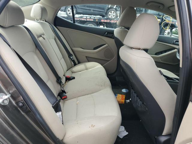 5XXGM4A74DG251114 - 2013 KIA OPTIMA LX GRAY photo 10