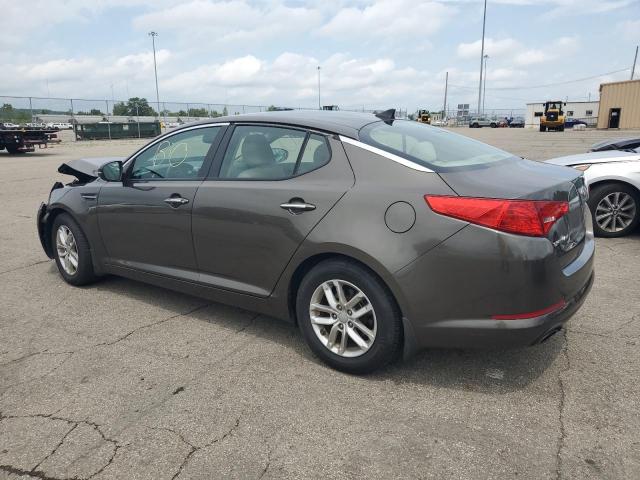 5XXGM4A74DG251114 - 2013 KIA OPTIMA LX GRAY photo 2
