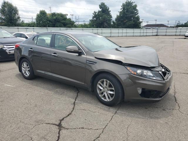5XXGM4A74DG251114 - 2013 KIA OPTIMA LX GRAY photo 4