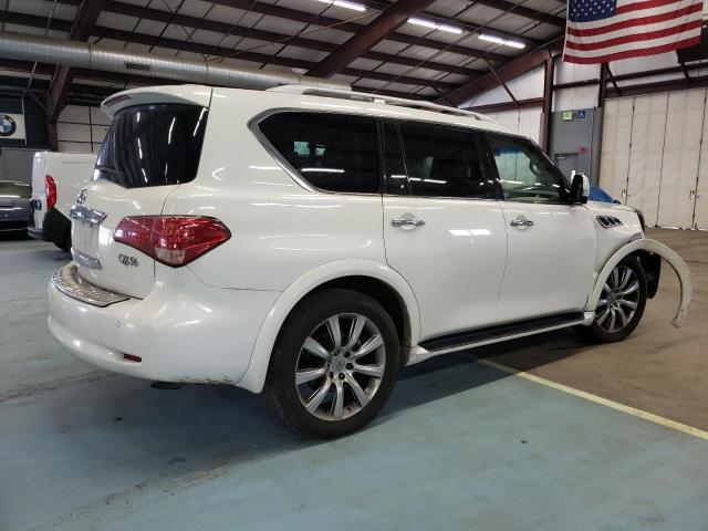 JN8AZ2NCXB9000096 - 2011 INFINITI QX56 WHITE photo 3