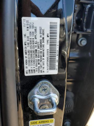 5J6TF2H59EL000876 - 2014 HONDA CROSSTOUR EXL შავი ფოტო 12