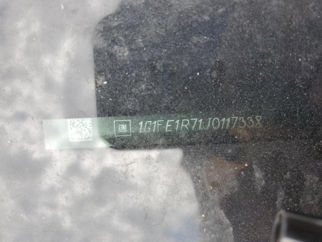 1G1FE1R71J0117338 - 2018 CHEVROLET CAMARO SS წითელი ფოტო 12