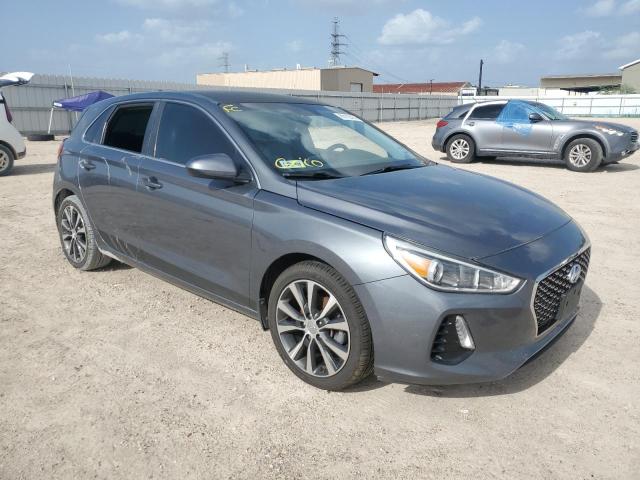 KMHH35LE0JU014596 - 2018 HYUNDAI ELANTRA GT GRAY photo 4