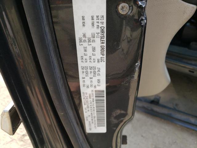 2C4RC1BG0CR144589 - 2012 CHRYSLER TOWN & COU TOURING 灰色 照片 13