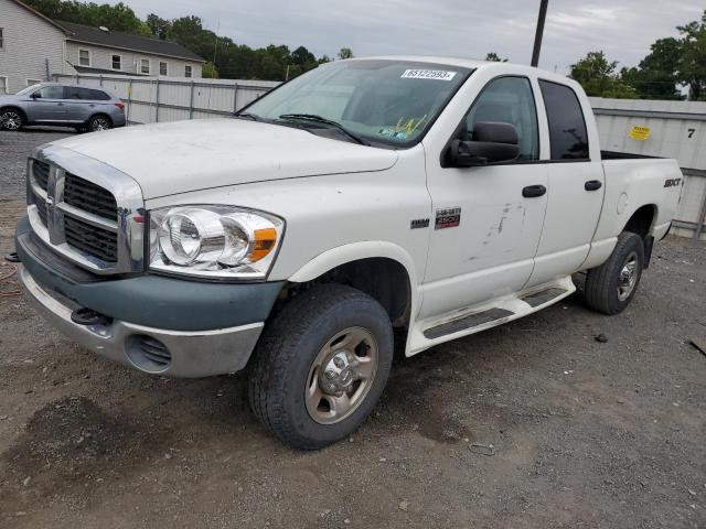 3D3KS28D78G215198 - 2008 DODGE RAM 2500 ST WHITE photo 1