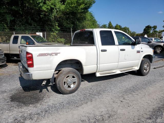 3D3KS28D78G215198 - 2008 DODGE RAM 2500 ST WHITE photo 3