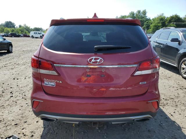 KM8SMDHF9HU191396 - 2017 HYUNDAI SANTA FE SE RED photo 6