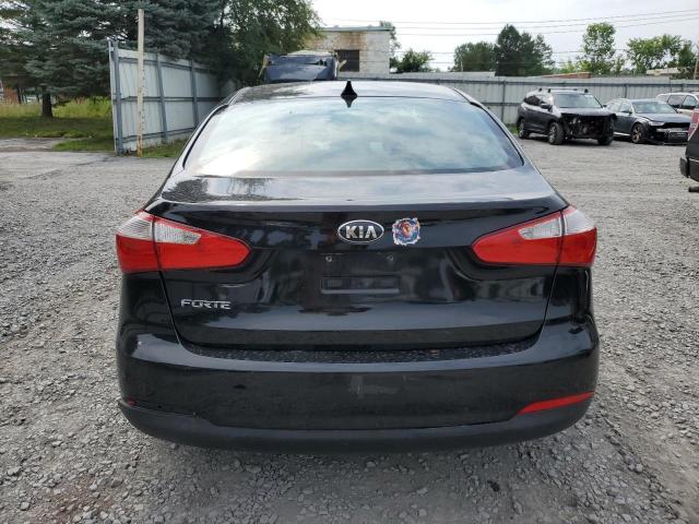 KNAFK4A61G5486665 - 2016 KIA FORTE LX BLACK photo 6