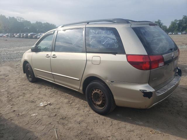 5TDZA23C95S323635 - 2005 TOYOTA SIENNA CE GOLD photo 2