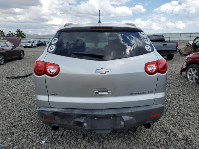 1GNKVLEDXCJ160223 - 2012 CHEVROLET TRAVERSE LTZ SILVER photo 6