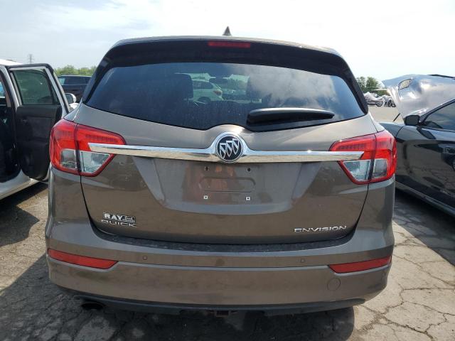 LRBFXBSA9HD052012 - 2017 BUICK ENVISION ESSENCE Շագանակագույն լուսանկար 6