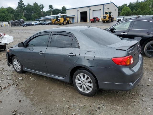 2T1BU4EE0AC314943 - 2010 TOYOTA COROLLA BASE GRAY photo 2