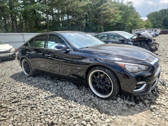 JN1EV7ARXKM556005 - 2019 INFINITI Q50 LUXE BLACK photo 4