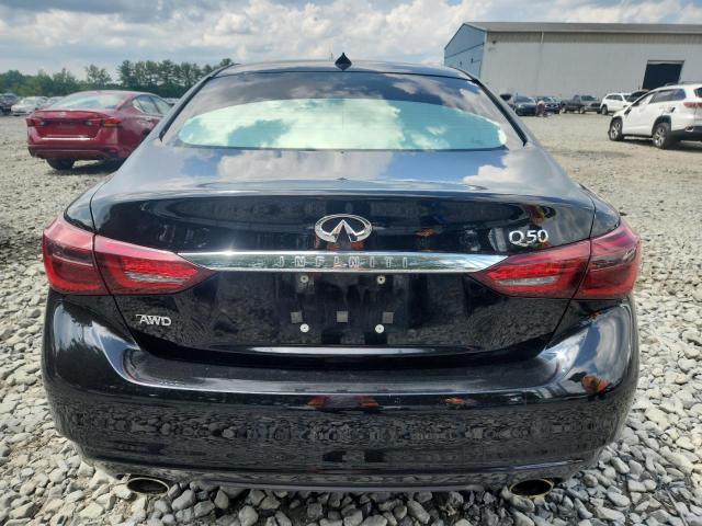JN1EV7ARXKM556005 - 2019 INFINITI Q50 LUXE BLACK photo 6