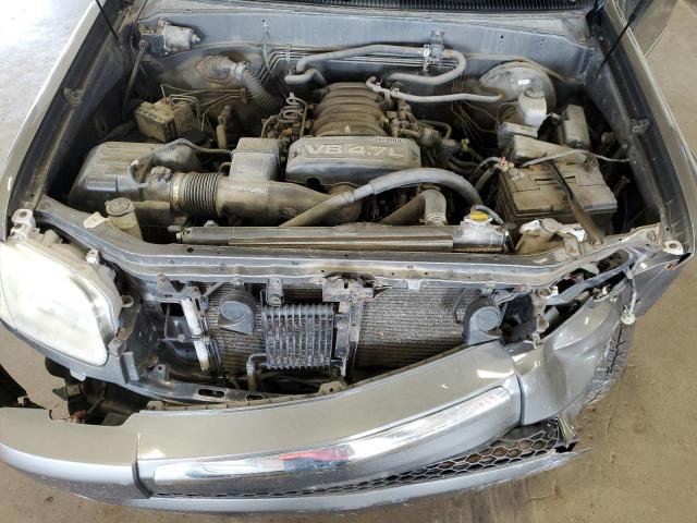 5TBDT441X5S495582 - 2005 TOYOTA TUNDRA DOUBLE CAB SR5 GRAY photo 11