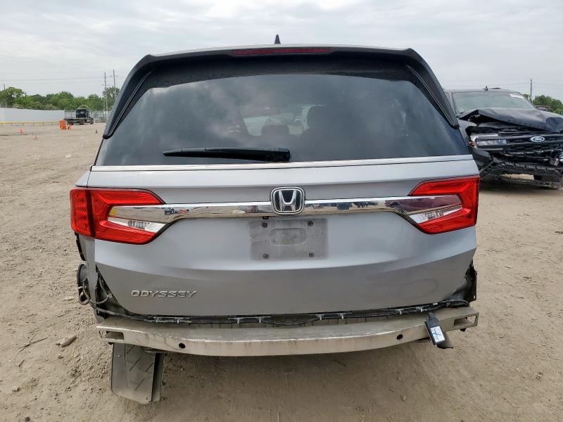 5FNRL6H53KB038604 - 2019 HONDA ODYSSEY EX SILVER photo 6
