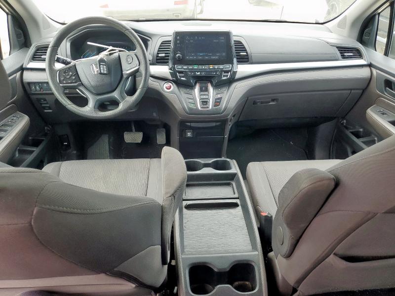 5FNRL6H53KB038604 - 2019 HONDA ODYSSEY EX SILVER photo 8