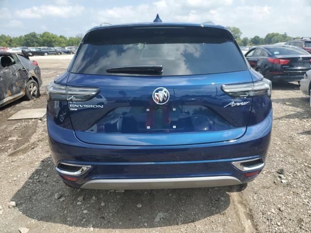 LRBFZSR45ND163467 - 2022 BUICK ENVISION AVENIR BLUE photo 6