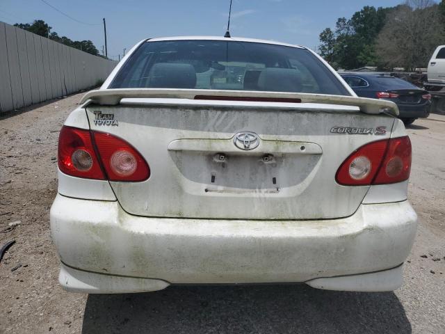 1NXBR32E67Z849170 - 2007 TOYOTA COROLLA CE WHITE photo 6