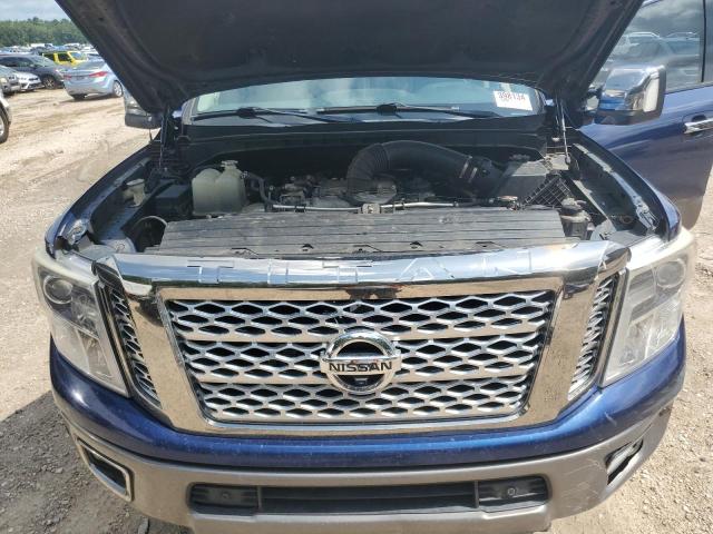 1N6BA1F46HN571638 - 2017 NISSAN TITAN XD SL BLUE photo 11