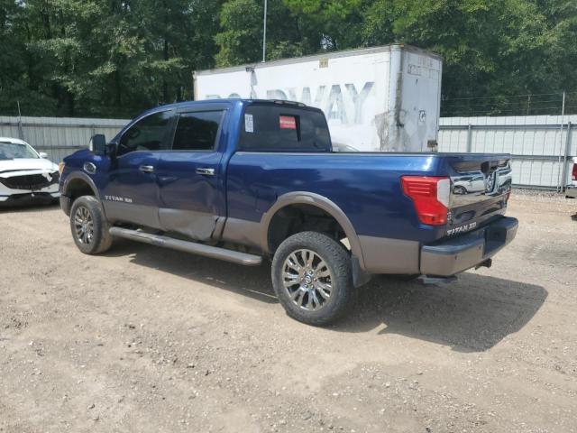 1N6BA1F46HN571638 - 2017 NISSAN TITAN XD SL BLUE photo 2