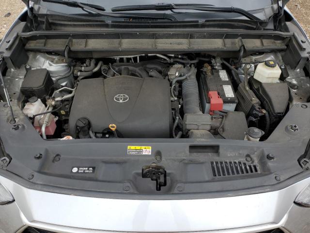 5TDBZRBHXLS047267 - 2020 TOYOTA HIGHLANDER L SILVER photo 12