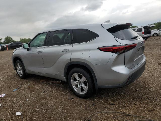 5TDBZRBHXLS047267 - 2020 TOYOTA HIGHLANDER L SILVER photo 2